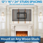 Επιτοίχια Βάση Τηλεόρασης 14"- 42" έως 25kg Andowl Q-TV1442