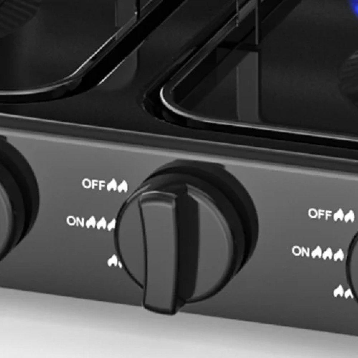 Επιτραπέζια Τετραπλή Εστία Υγραερίου 4x2.2KW Με Καπάκι Hoomei HM-568-4T