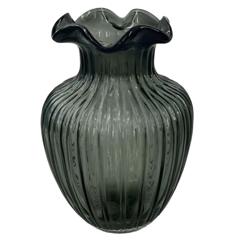 Επιτραπέζιο Διακοσμητικό Γυάλινο Βάζο 21x11cm 86212