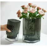 Επιτραπέζιο Διακοσμητικό Γυάλινο Βάζο 28.5cm 86215