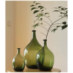 Επιτραπέζιο Διακοσμητικό Γυάλινο Βάζο 29cm 86216