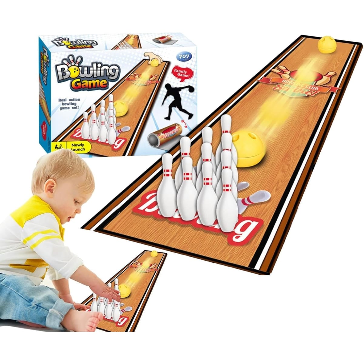 Επιτραπέζιο φορητό παιχνίδι Bowling SDS-27028 - Image 4