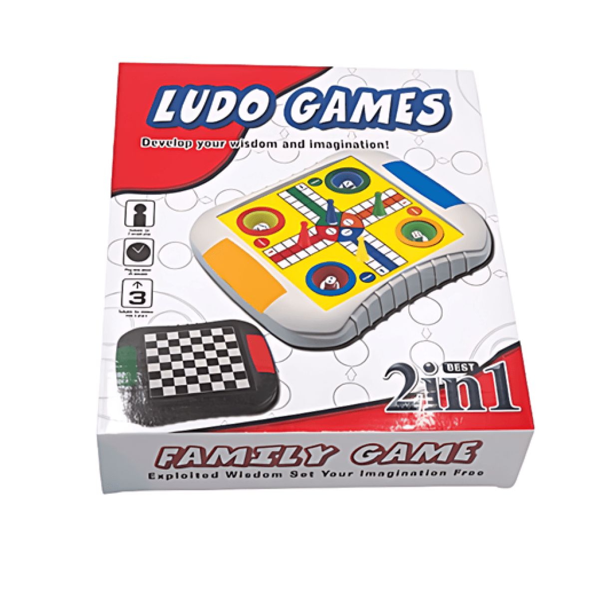 Επιτραπέζιο παιχνίδι Ludo Games SDS-26812 πολύχρωμο - Image 2