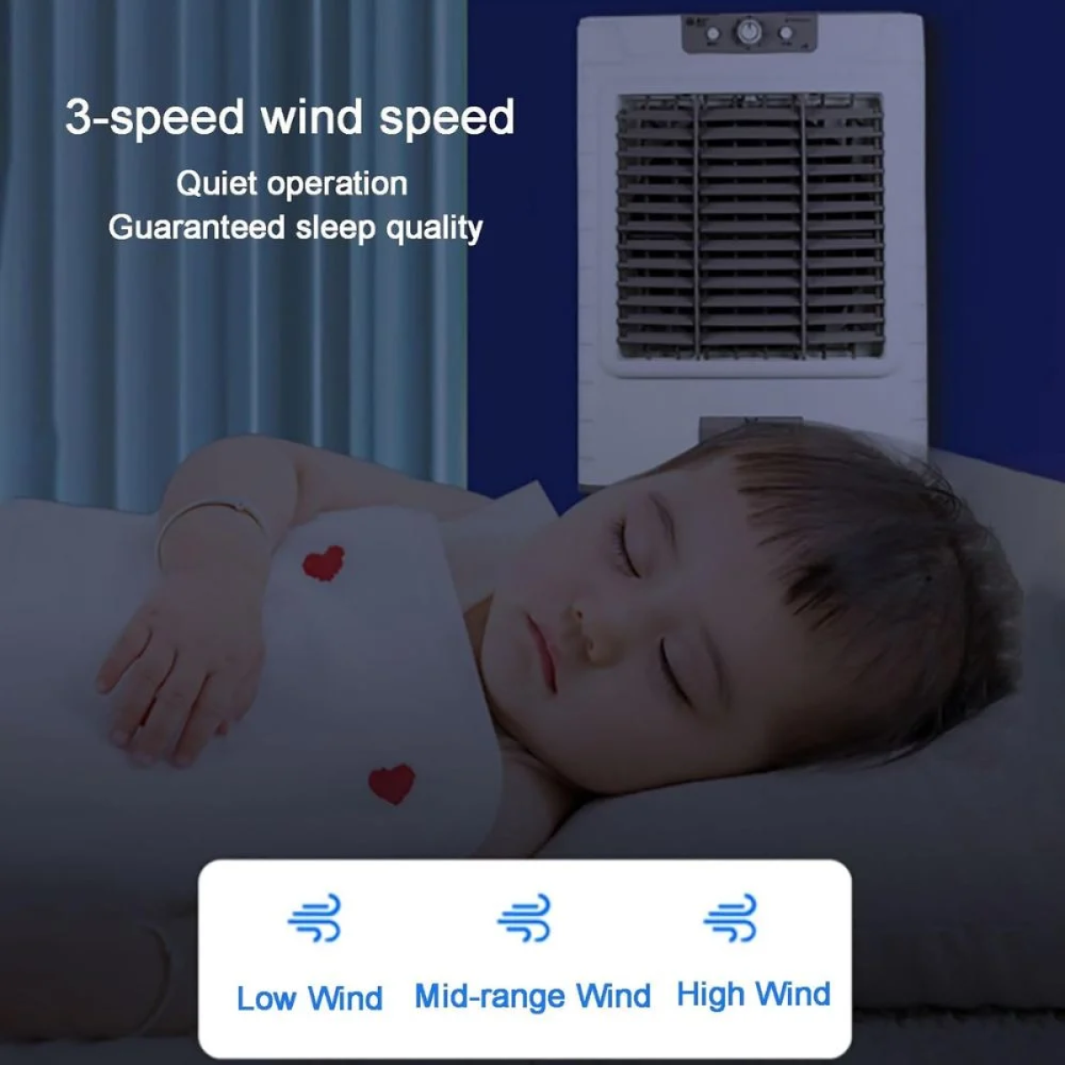 Φορητή Μονάδα Δροσισμού – Air Cooler Δαπέδου 150W