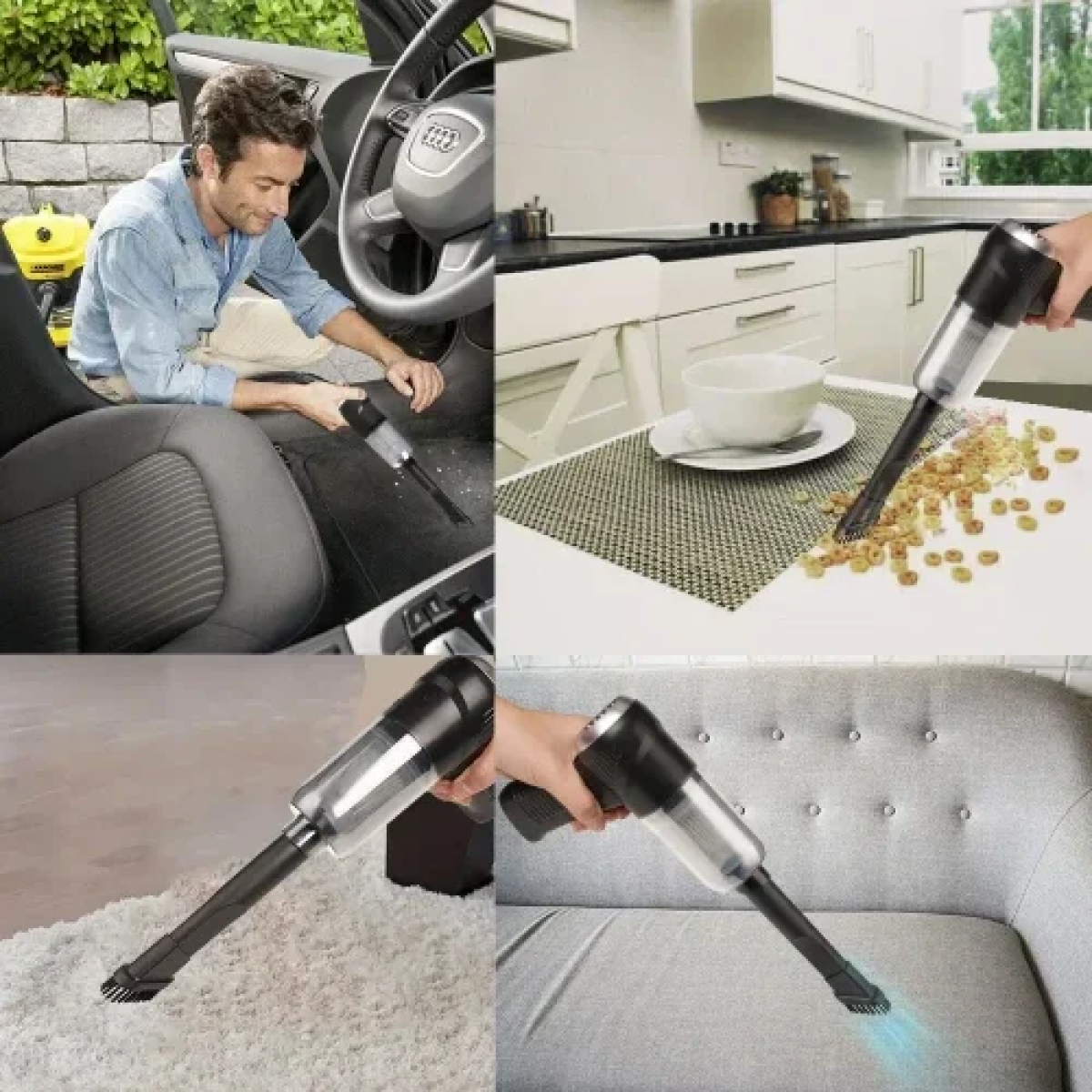 Φορητή Σκούπα Χειρός Αυτοκινήτου 28W Arrango AR60348