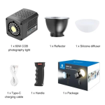 Φορητό Φωτιστικό Studio για Βίντεο & Φωτογραφίες LED 60W COB 2500K-6500K Puluz PU4119B - Image 13