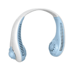 Φορητός Ανεμιστήρας Επαναφορτιζόμενος Λαιμού - Μπλε