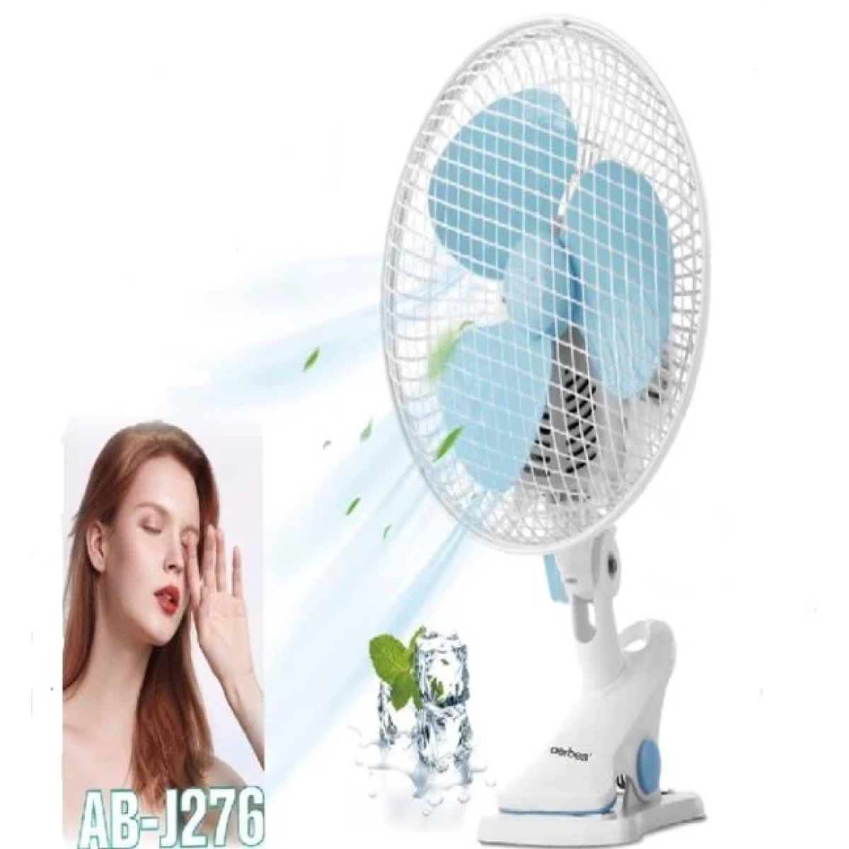 Φορητός Ανεμιστήρας με Κλιπ Στερέωσης Aerbes AB-J276