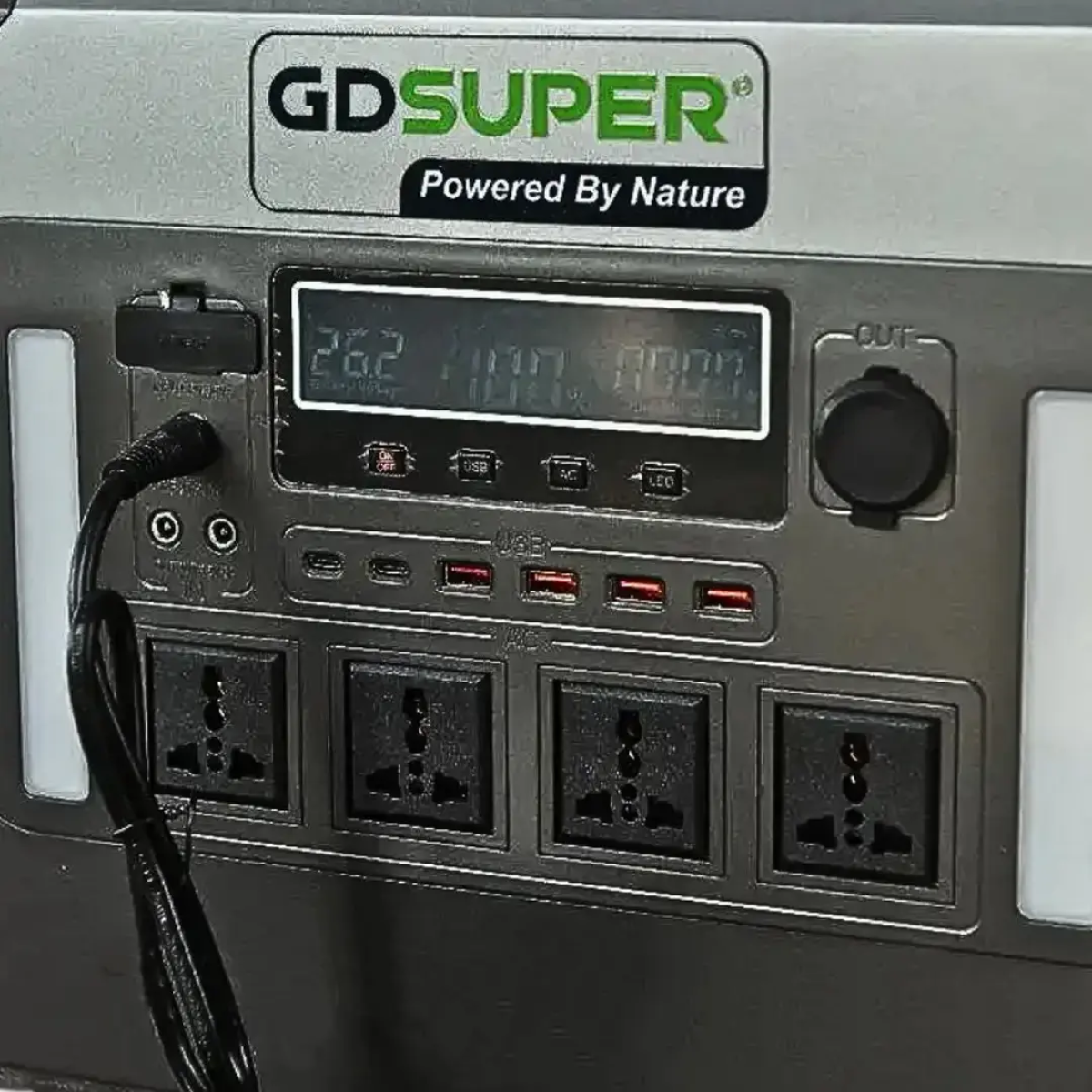 Φορητός Σταθμός Φόρτισης & Ενέργειας 3000W GDSuper GD-HL-3000W