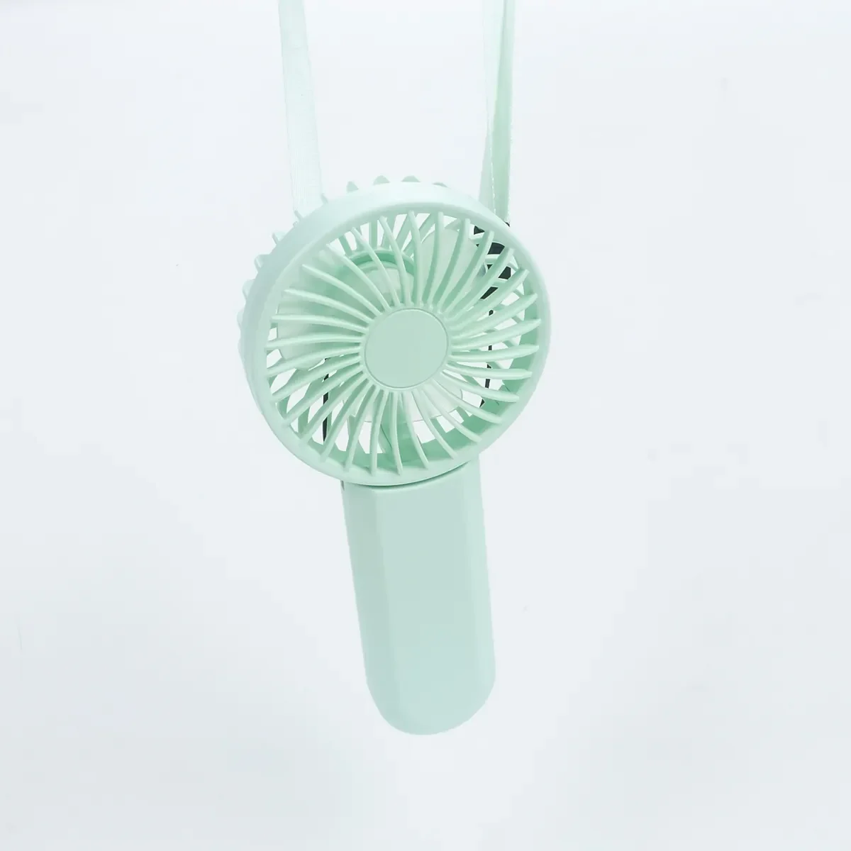 Φορητός USB Ανεμιστήρας Χειρός Σπαστός – Μπλε - Image 2