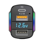 Φορτιστής Αυτοκινήτου 3 σε 1 K4 PD35W65W