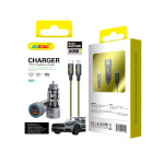 Φορτιστής Αυτοκινήτου 30W Type-C σε Lightning με Διπλή Θύρα Andowl Q-DC50B