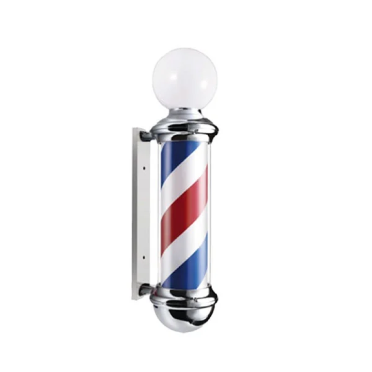 Φωτεινή Πινακίδα Κουρείου Barber Pole 90cm με Λάμπα XINFU DG01