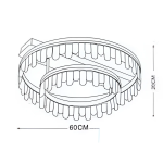 Φωτιστικό Οροφής LED 72W Universo PN-30-3C