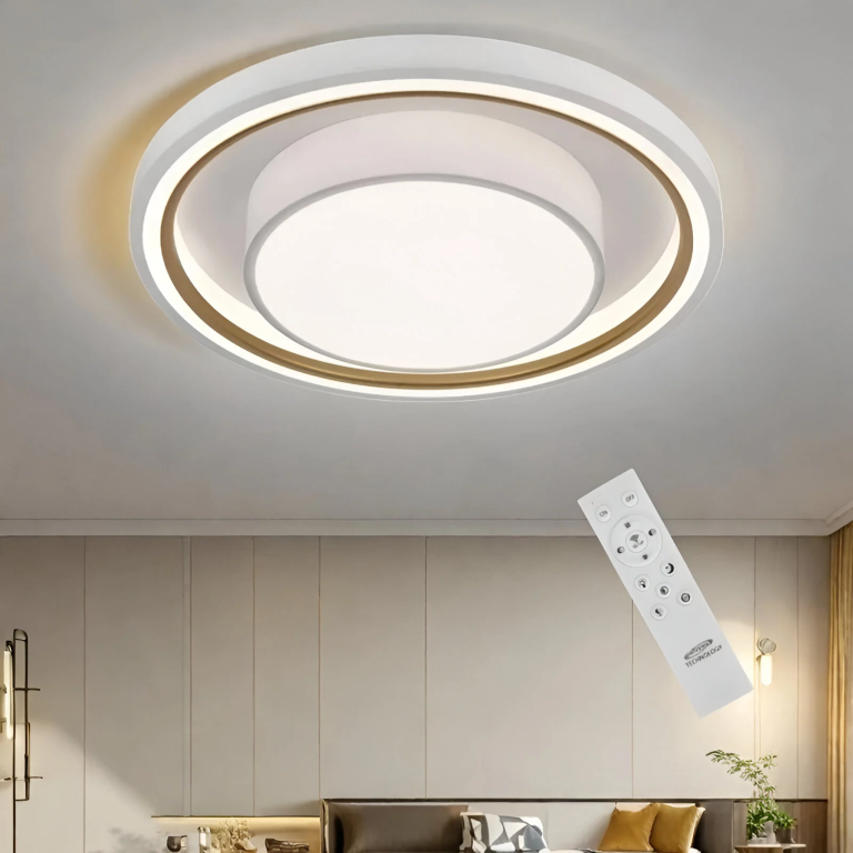 Φωτιστικό Οροφής Πλαφονιέρα LED 35W Με Τηλεχειριστήριο & Bluetooth Universo PN-31-3C