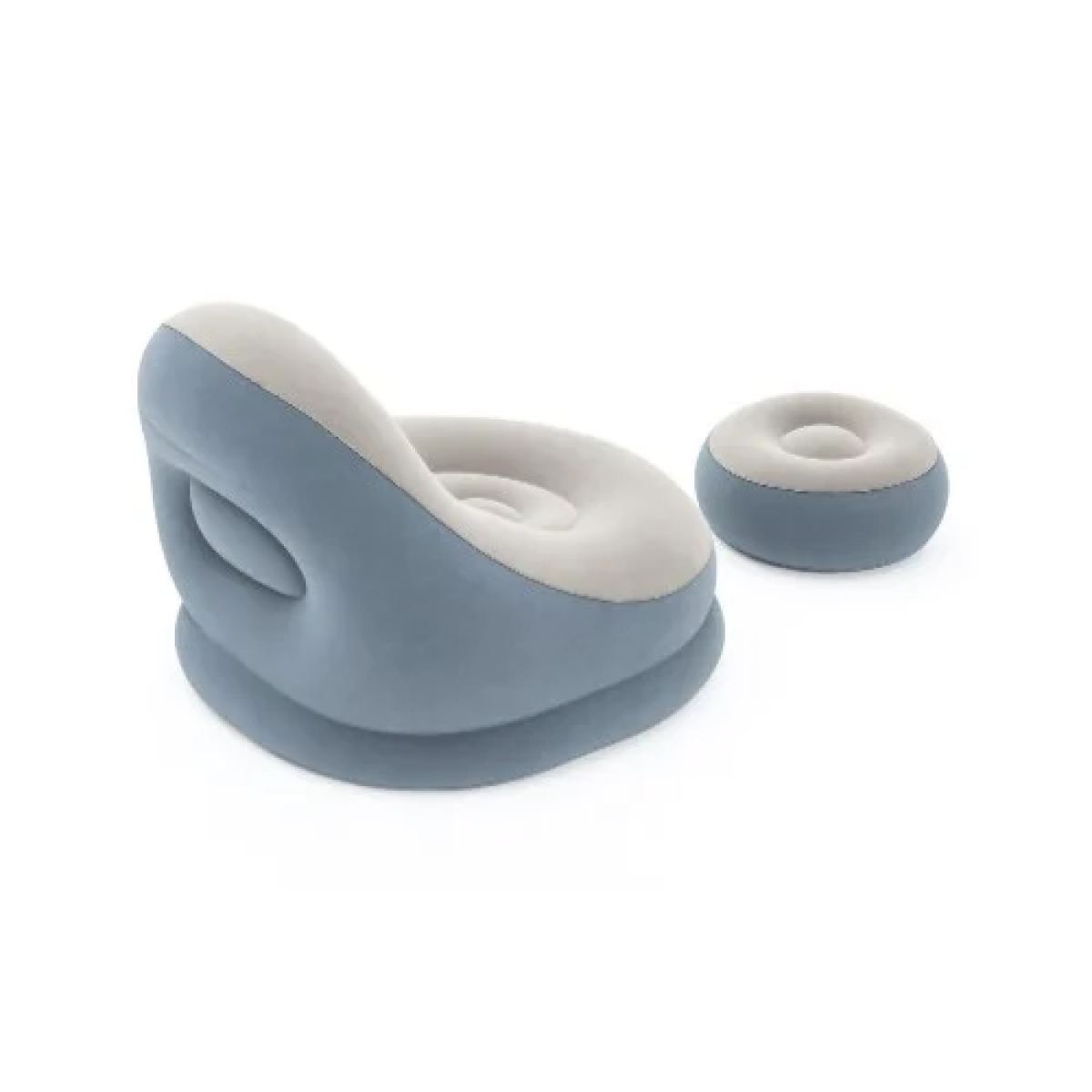 Φουσκωτή Πολυθρόνα με Υποπόδιο Bestway 75053 Γαλάζια - Image 5