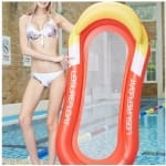Φουσκωτό Στρώμα Aqua Lounge Με Μαξιλάρι - Κόκκινο