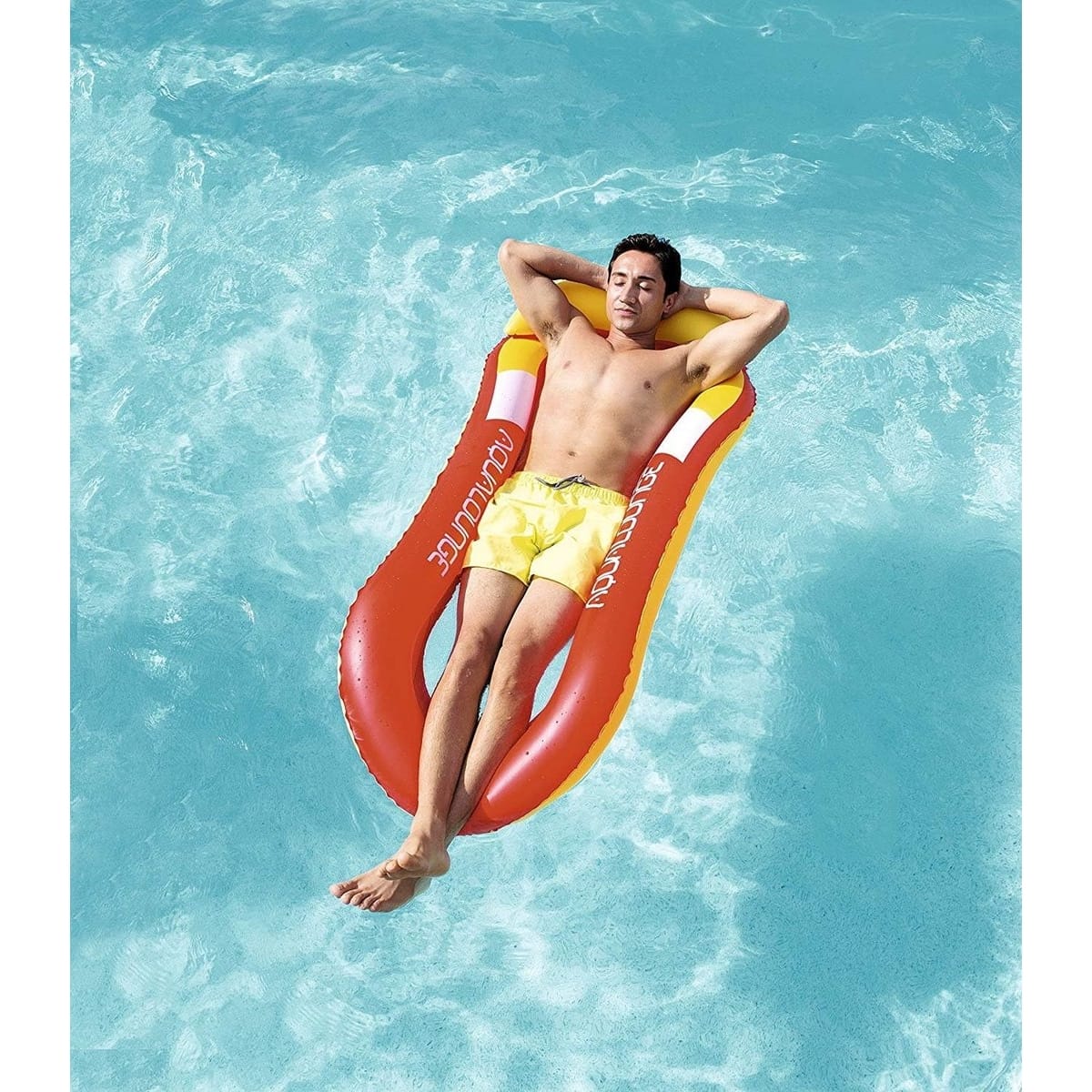 Φουσκωτό Στρώμα Aqua Lounge Με Μαξιλάρι - Κόκκινο
