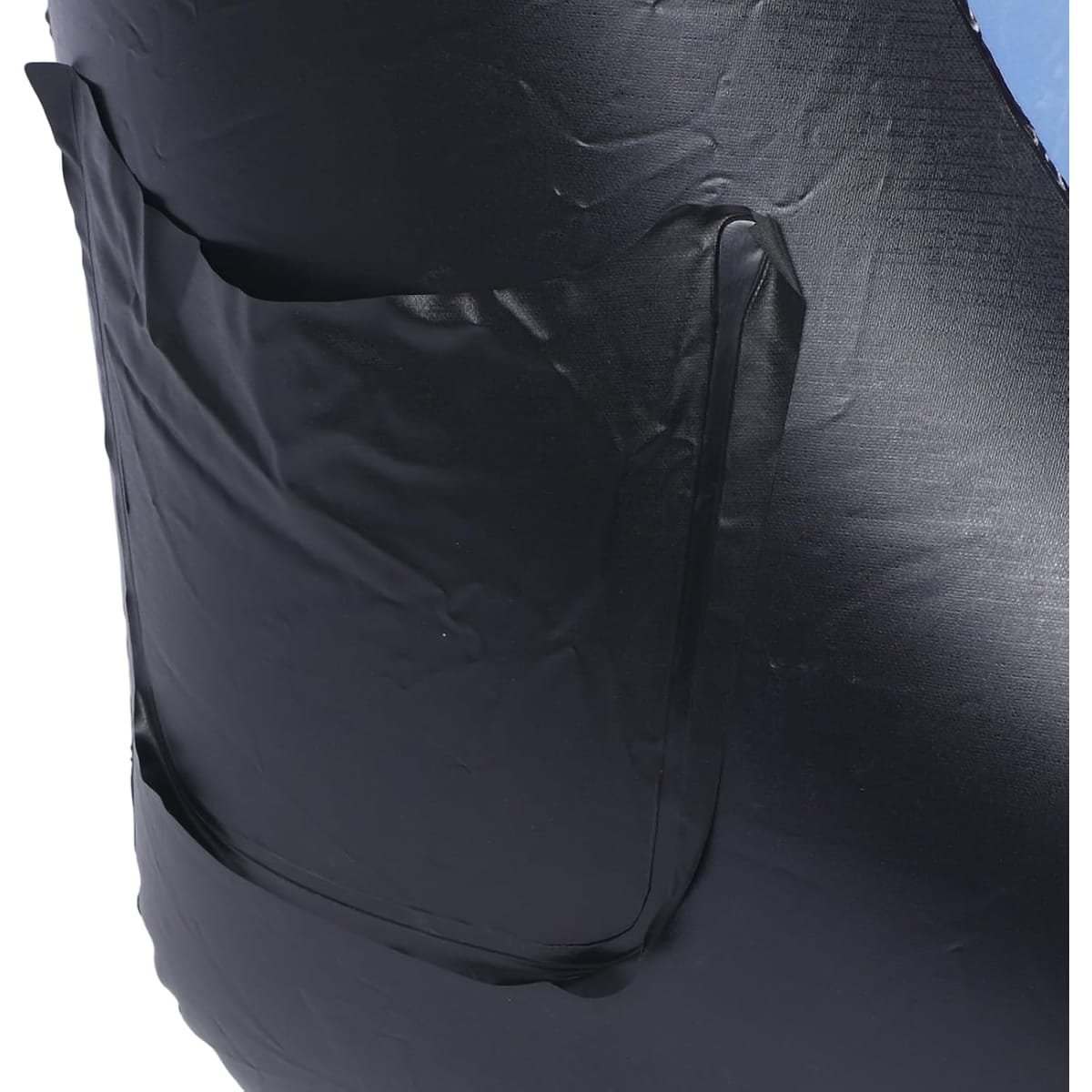 Φουσκωτός Καναπές-Ανάκλιντρο Relax 138×78×66cm Μαύρο-Καφέ