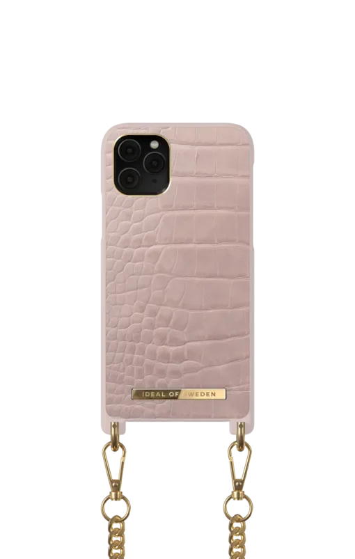 IDEAL OF SWEDEN θήκη λαιμού iPhone 11 Pro/XS/X Misty Rose Croco IDNCSS20-I1958-211