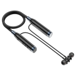 Hoco ES62 Neckband Wireless Earphones με Μικρόφωνο & Διπλή Λειτουργία Αναπαραγωγής - Μαύρο