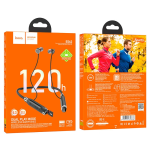 Hoco ES62 Neckband Wireless Earphones με Μικρόφωνο & Διπλή Λειτουργία Αναπαραγωγής - Μαύρο