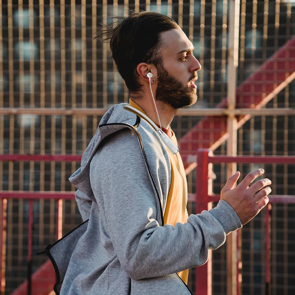 Hoco ES62 Neckband Wireless Earphones με Μικρόφωνο & Διπλή Λειτουργία Αναπαραγωγής - Μαύρο