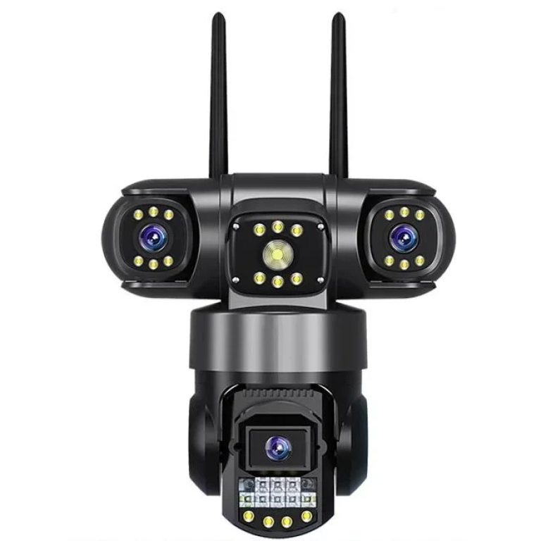 Andowl G3000 WiFi PTZ IP 8K Κάμερα Ασφαλείας 12MP με Τριπλό Φακό, Τριπλή Οθόνη, Ανίχνευση Κίνησης, Αμφίδρομο Ήχο και Νυχτερινή Όραση