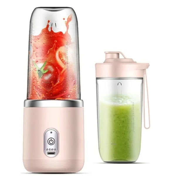 Μπλέντερ Smoothies Arrango AR48887 – 0.3L, 40W, Επαναφορτιζόμενο, Δύο Δοχεία - Ροζ