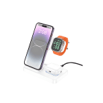 Borofone BQ26 Magsafe Φορτιστής 3 σε 1 – 15W Power Delivery – Λευκός