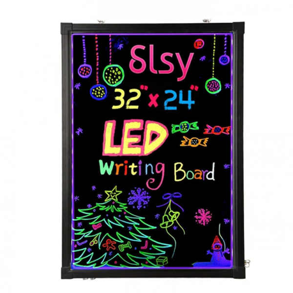 Διαφημιστικός Φωτιζόμενος Πίνακας LED 60x80cm με Εναλλασσόμενα Χρώματα SDS-8819