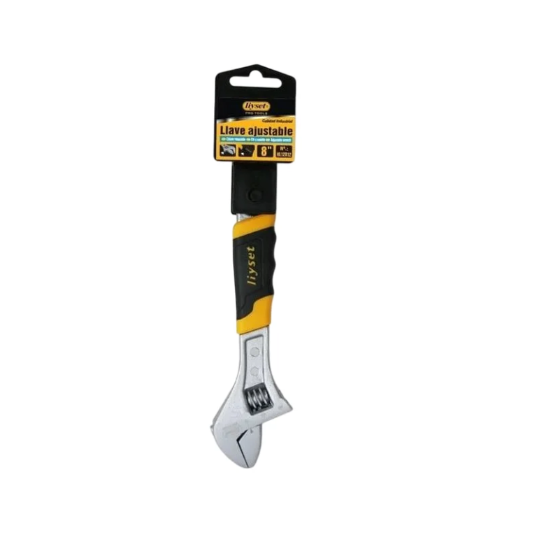 Γαλλικό Κλειδί Liyset 8” (20,5cm) με Μόνωση & Ρυθμιζόμενο Άνοιγμα - 212812