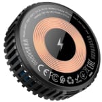 Hoco CW57 Ασύρματος Φορτιστής Qi 15W με Air Cooling – Μαύρος