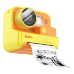 Hoco DV200 Compact Παιδική Φωτογραφική Μηχανή 48MP με Οθόνη 2" & Εκτυπωτή – Πορτοκαλί