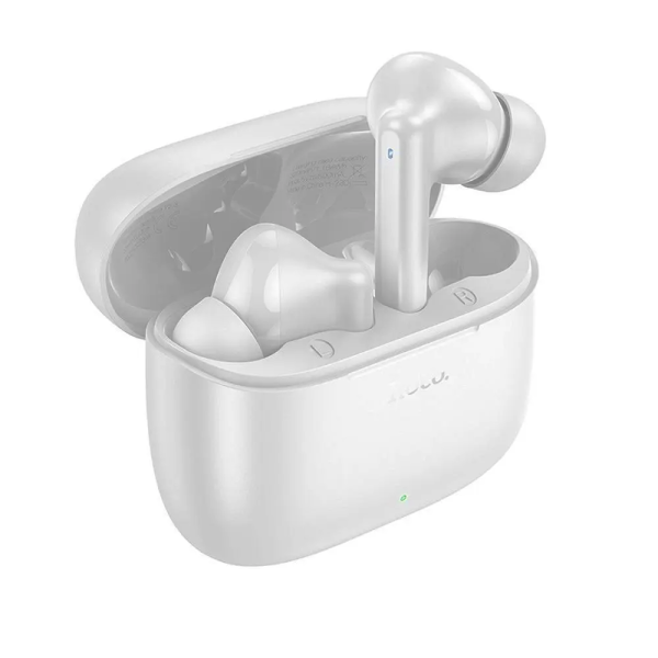 Hoco EQ2 Thought TWS In-ear Bluetooth Handsfree Ακουστικά με Θήκη Φόρτισης – Λευκά