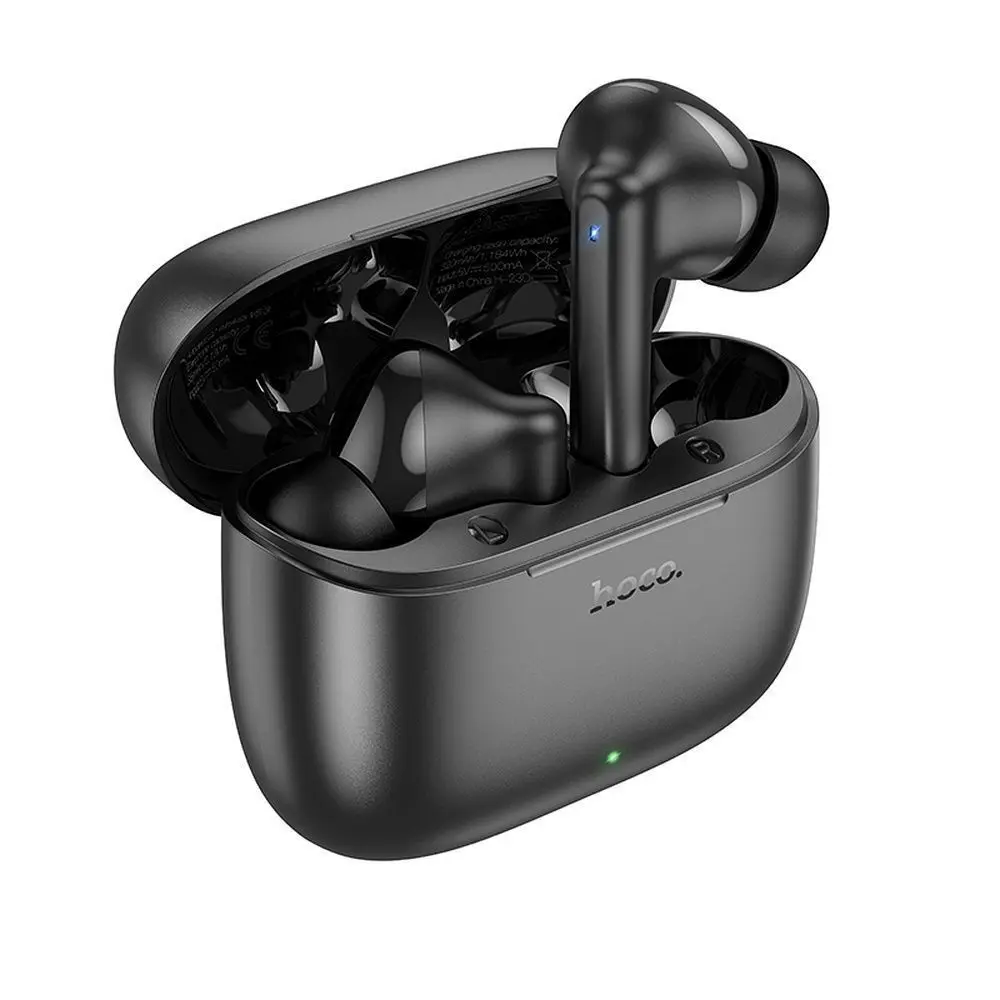 Hoco Eq2 Thought Tws In-Ear Bluetooth Handsfree Ακουστικά Με Θήκη Φόρτισης – Μαύρα