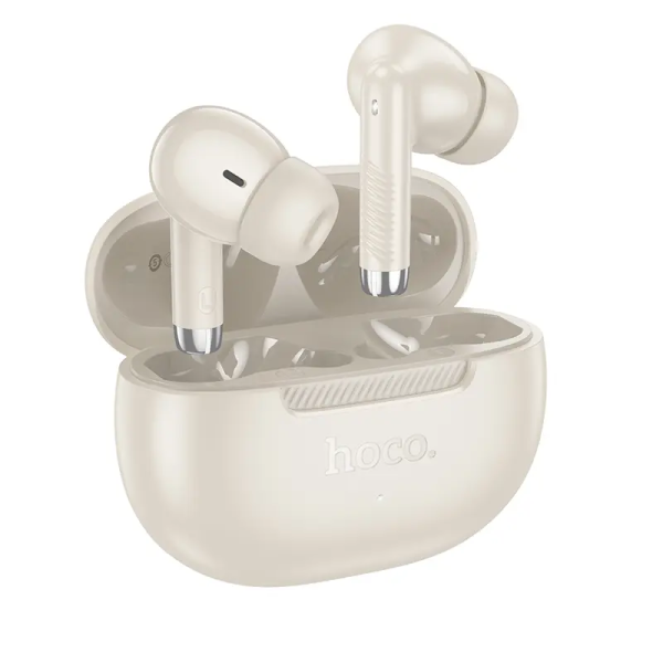 Hoco EQ24 In-ear Bluetooth Handsfree TWS Ακουστικά με Θήκη Φόρτισης – Χρυσό