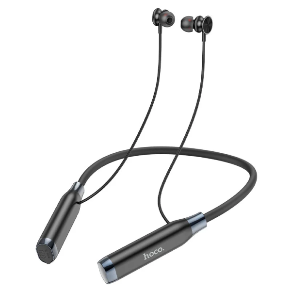 Hoco ES62 Neckband Wireless Earphones με Μικρόφωνο & Διπλή Λειτουργία Αναπαραγωγής - Μαύρο