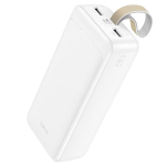 Hoco J111B Power Bank “Smart Charge” 30000mAh  – Λευκό