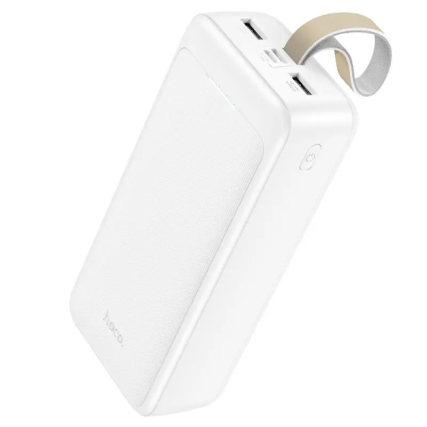 Hoco J111B Power Bank “Smart Charge” 30000mAh  – Λευκό