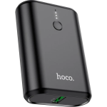 Hoco Q3 Mayflower Power Bank 10000mAh με USB-A & USB-C QC 3.0 – Μαύρο