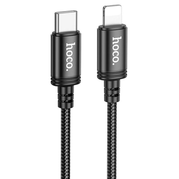Hoco X89 Wind Καλώδιο Φόρτισης USB-C σε Lightning 1m – 20W PD – Μαύρο