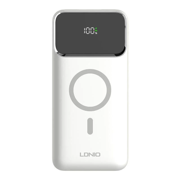 Ldnio PQ12 MagSafe Power Bank 10000mAh – Λευκό