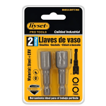 Liyset Καρυδάκια Μύτες Άλλεν Σετ 2 Τεμαχίων 6/7mm - 77883