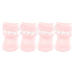 Nunbell Dog Αδιάβροχα Παπουτσάκια Σκύλου – Small– Σετ 4 Τεμαχίων Ρόζ 33698