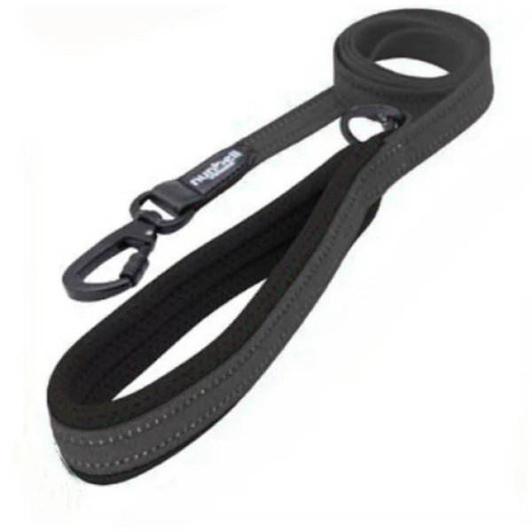 Nunbell Οδηγός για Σκύλους W2cm*L120cm Medium Μαύρο 33844