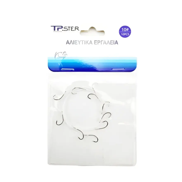 Tpster Πολυάγκιστρο 10 Αγκιστριών #10 – 50cm – 38134