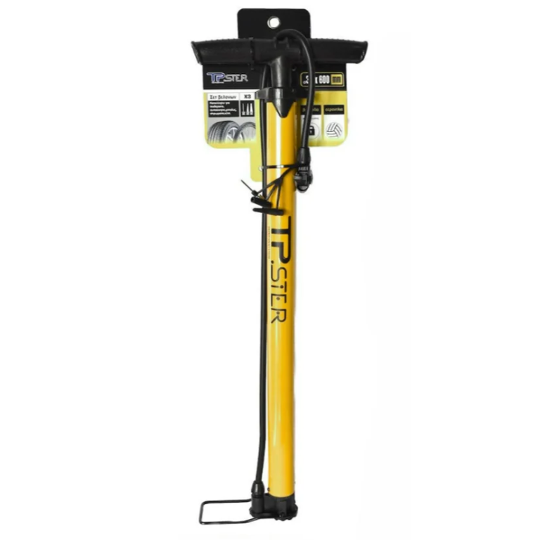 Tpster Τρόμπα Αέρος Χειροκίνητη 59cm – Κίτρινο 37967