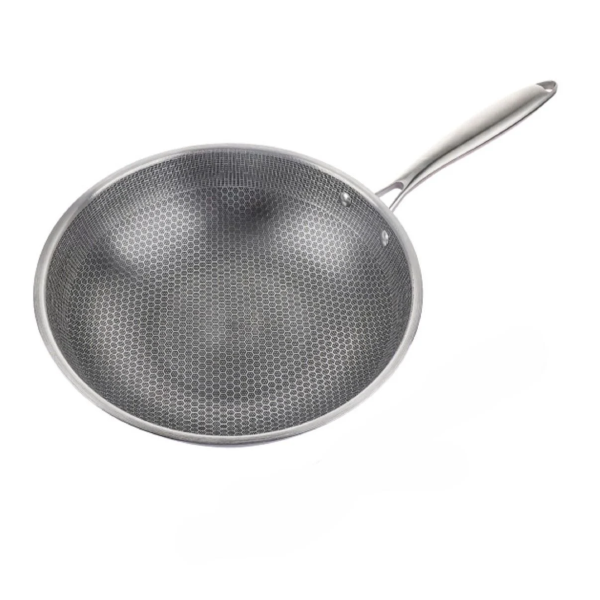 Tpster Wok Τηγάνι με Αντικολλητική Επίστρωση Muhler Petra – 30cm 38484
