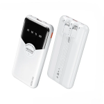 WEKOME WP-59 Power Bank 10000mAh – Fast Charge 22.5W, LED Οθόνη - Λευκό